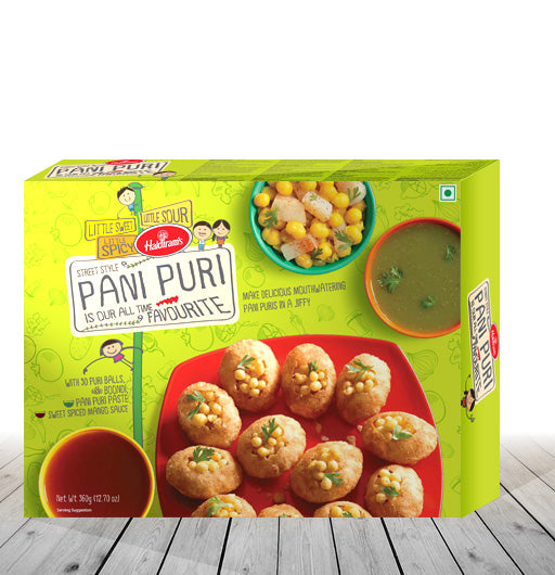 Haldiram's Pani Puri 12 x 360g